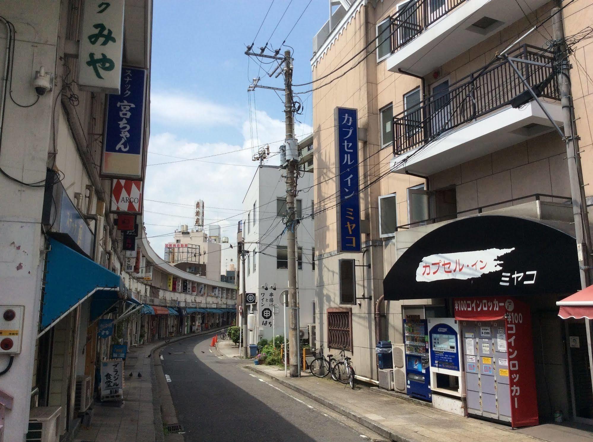 Capsule Inn Miyako Yokohama  Luaran gambar
